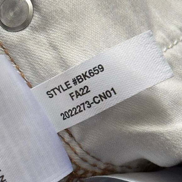 J. Crew Classic Straight Leg Blue Medium Wash High Rise Jeans Women’s Size 33 - Picture 10 of 11